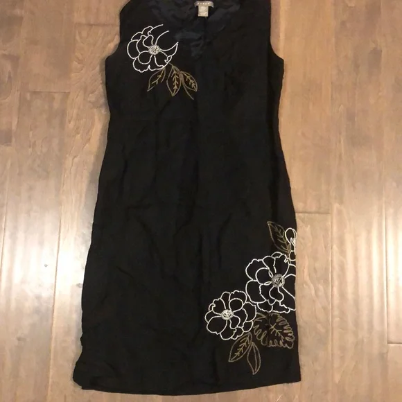 Kenar Dresses | Kenar Linen Blend Dress | Color: Black | Size: 6 | 5sportsnutz's Closet